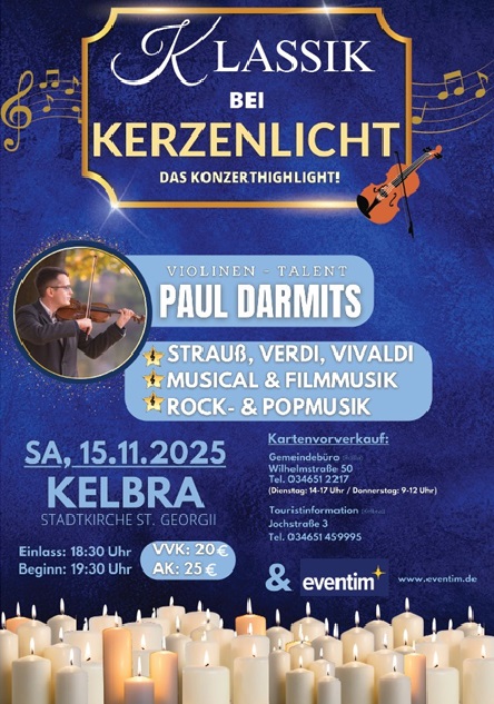Klassik bei Kerzenlicht - Das Konzerthighlight